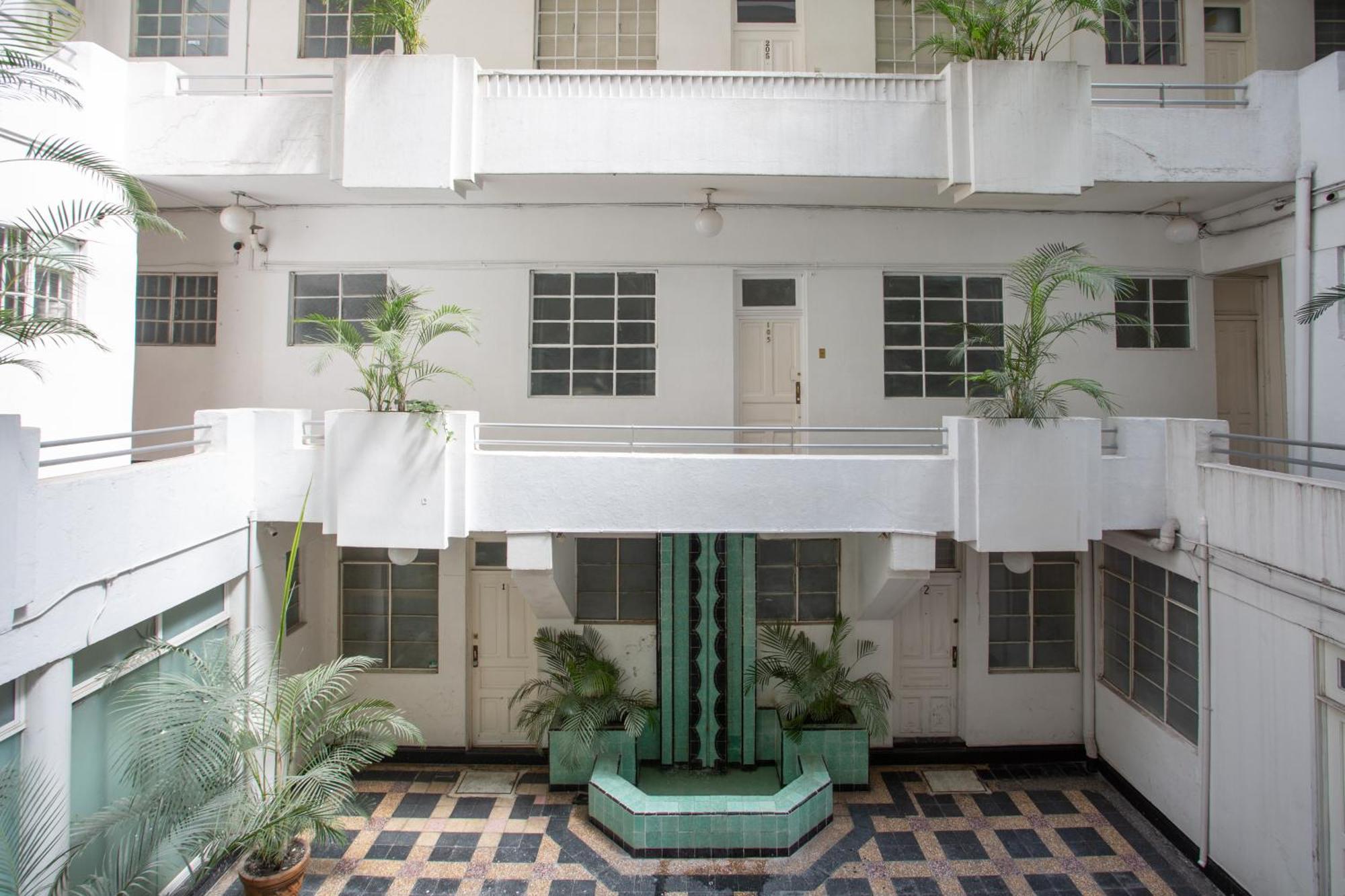 Edificio Art Deco En Roma Norte Kota Meksiko Bagian luar foto